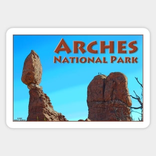 Balanced Rock Arches Sticker